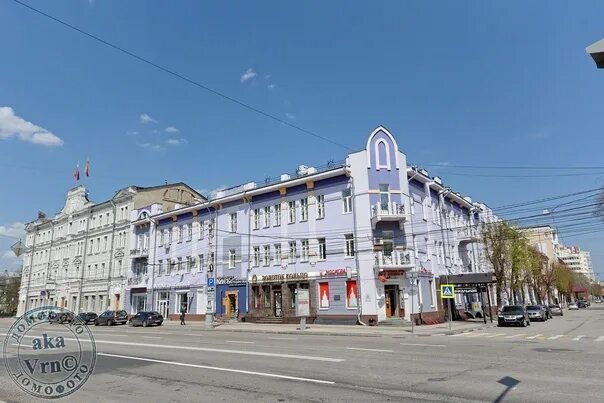 Плехановская 10 администрация воронеж ул фото Прошлое и настоящее дома купчихи Ю.В. Шведченко. Памятник градостроительства и а