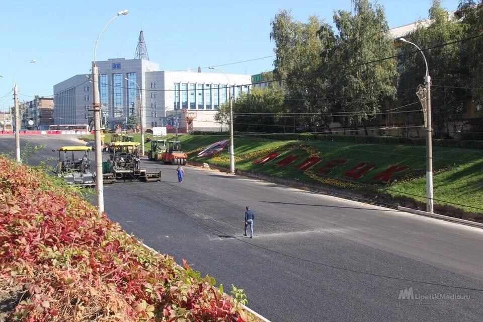 Плехановский спуск липецк фото В Липецке завершается ремонт Плехановского спуска - LipetskMedia