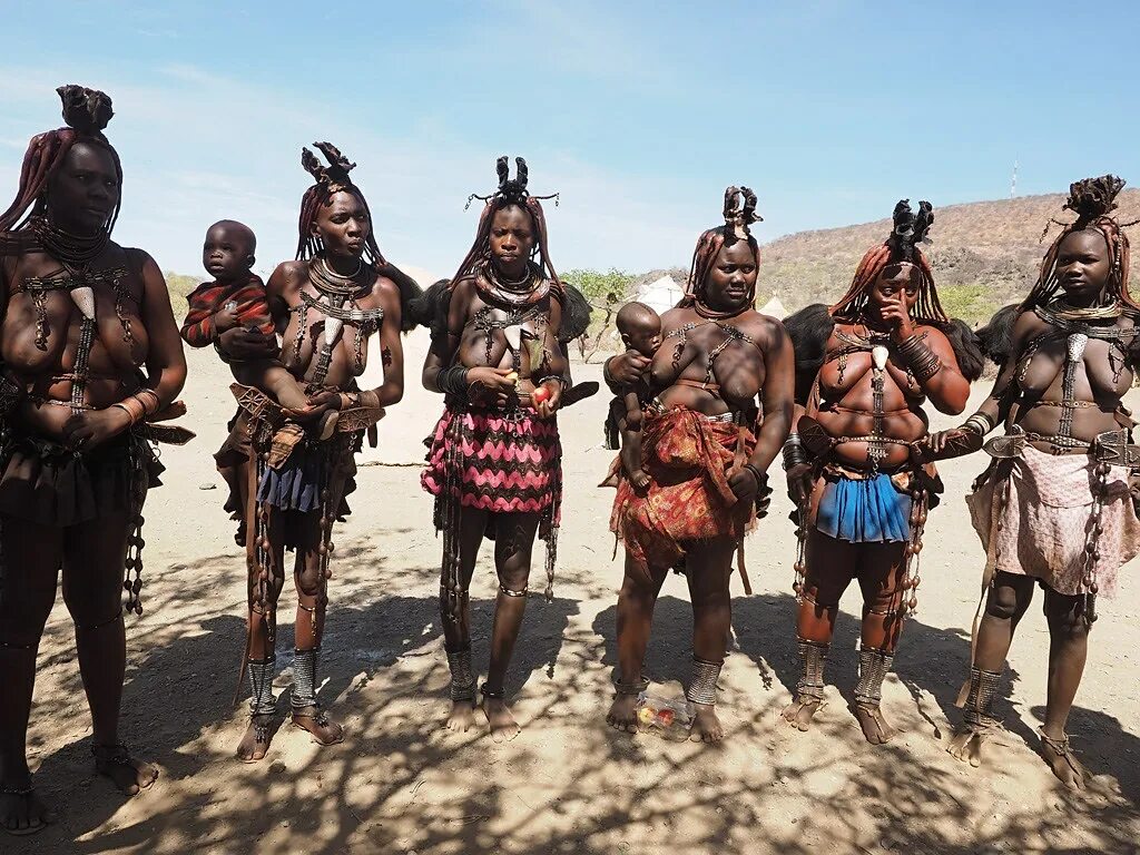 Племя химба фото в полный рост Himba people Namibia, 01/01/2019 Oleg Chernyshov Flickr