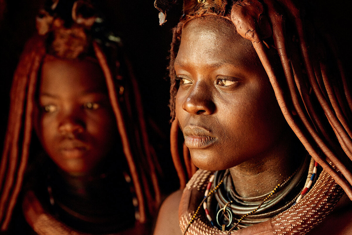 Племя химба фото в полный рост Химба племя девушки в полный рост фото