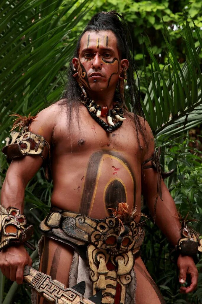 Племя майя фото Mayan Warrior 2 Another Mayan Warrior from Xcaret Miguel Ruiz Flickr