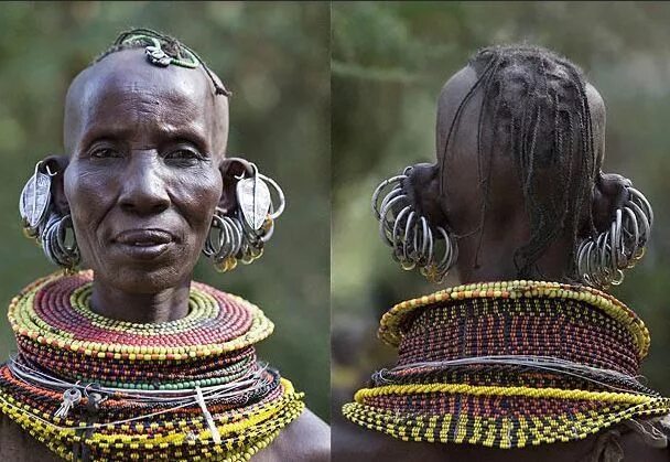 Племя с кольцами на шее фото Épinglé sur Its time for Africa