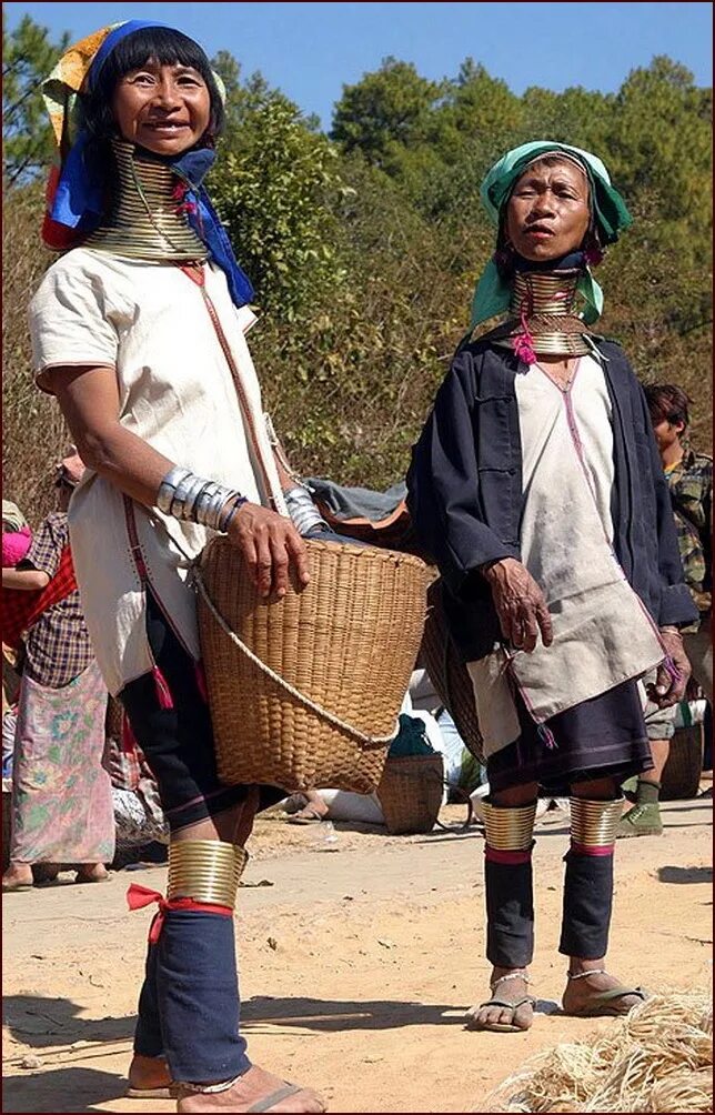 Племя женщины с кольцами на шее фото Загадочная улыбка Сиама. 6 день. Мьянма и Чианг Рай, Февраль 2008, отзыв от тури