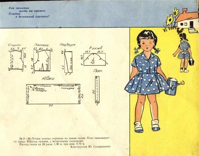 Пленкина детские выкройки Patrones de vestidos de niñas Moldes Детские выкройки для шитья, Детские выкройк