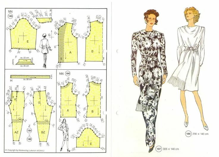 Пленкина выкройки скачать бесплатно Листаем старые журналы. - Клуб Сезон Pattern fashion, Sewing dresses, Clothing p