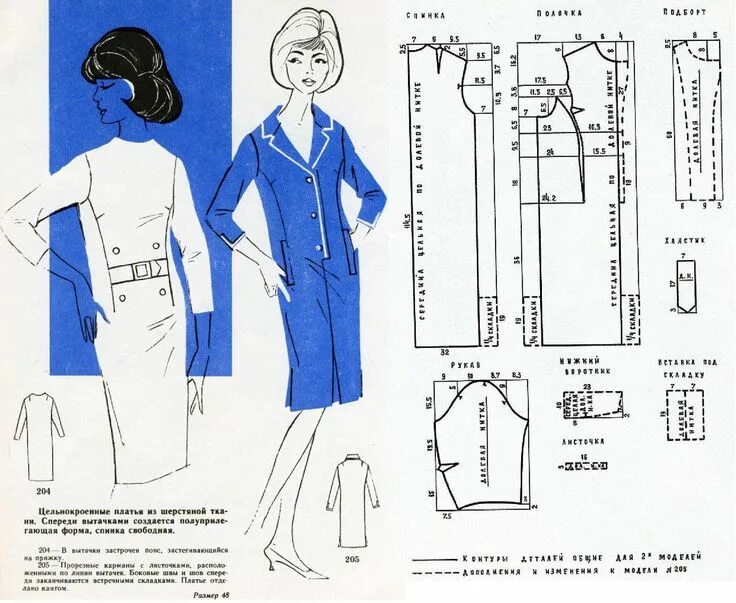 Пленкина женские выкройки Pin by Pusha on Выкройки 60-х годов Vintage sewing patterns free, Clothing patte