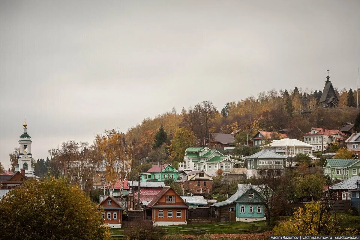 Плес достопримечательности фото что посмотреть "Готовь сани летом" или "вдохновляемся осенним Плёсом". Летопись русской усадьбы