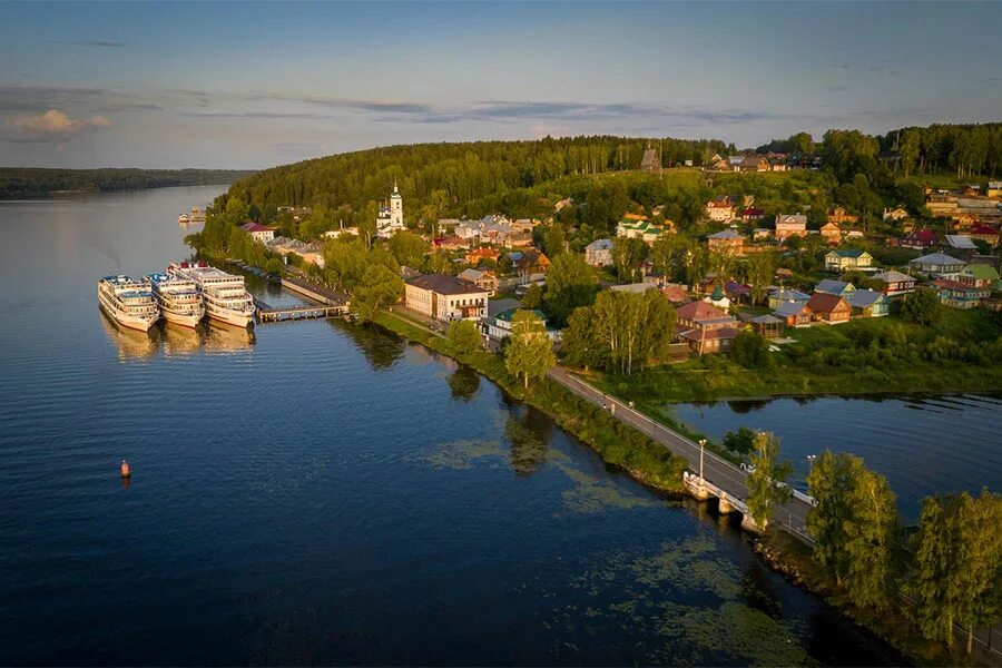 Плес фото города Самый маленький город Ивановской области