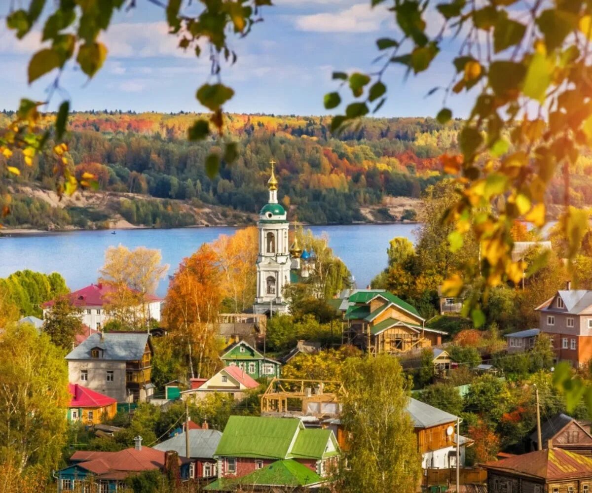 Плес фото города Плёс - "волжская Рублевка". От Левитана до Медведева, или Как старинные амбары п