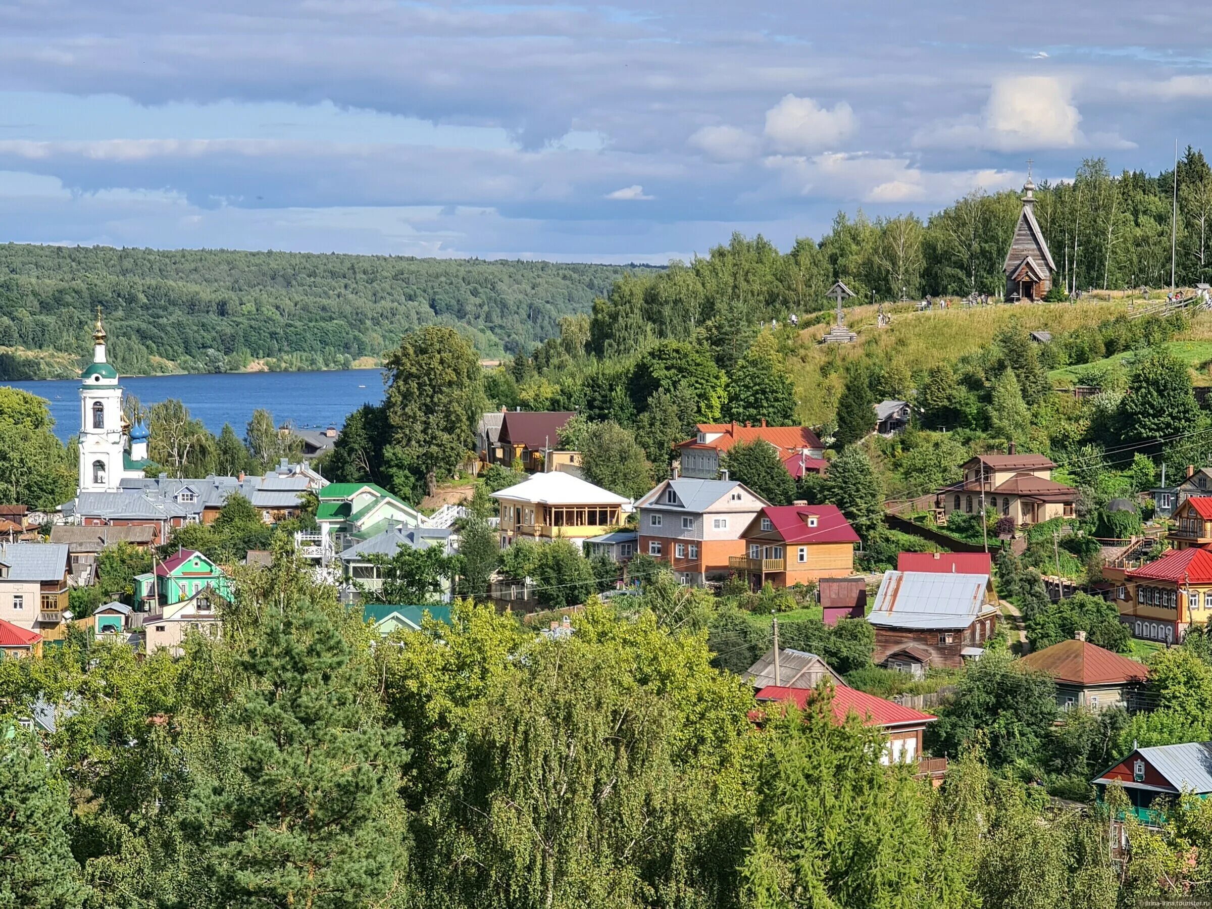 Плес фото города достопримечательности Плёс - Через Плесские версты к Волге, Август 2020, отзыв от туриста Lirina-Irina