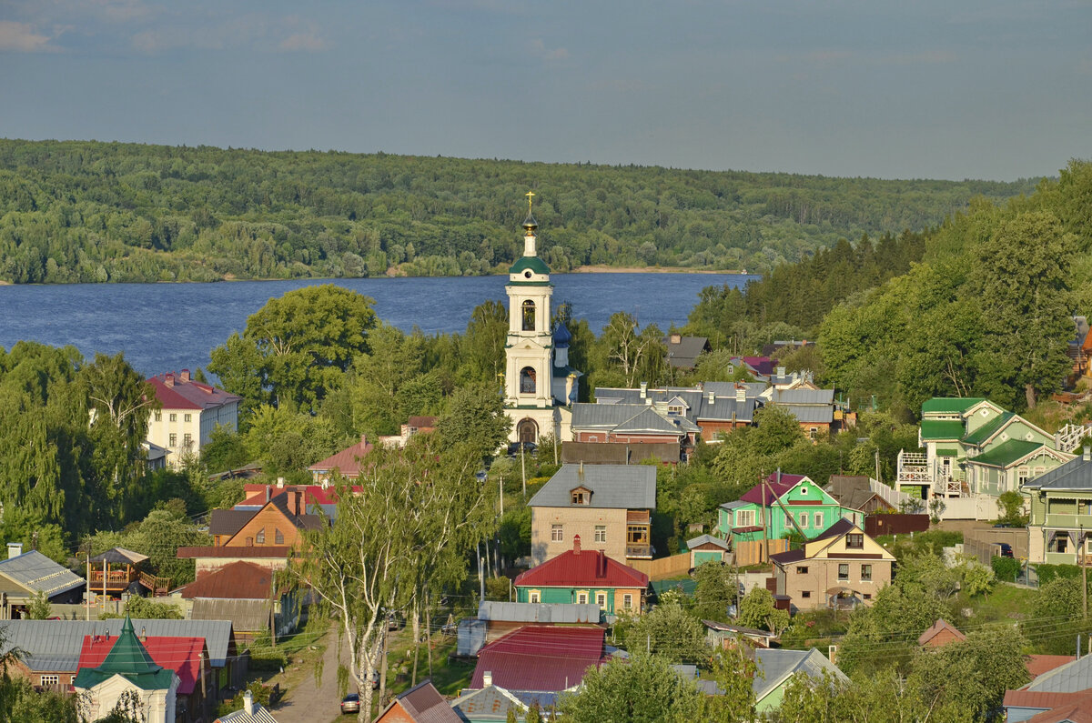 Плес фото города достопримечательности Плёс - город с красивыми пейзажами, дорогими ресторанами и ужасной навигацией Пу