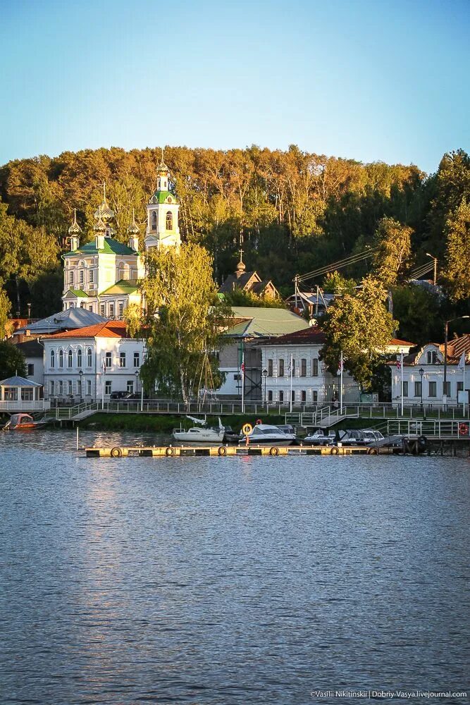 Плес город что посмотреть фото Плёс, Волга и дача Медведева. - Красивые места, Туризм, Город