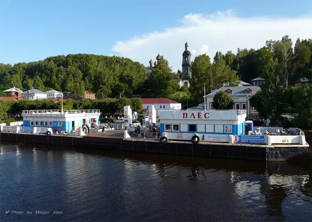 Плес на реке фото Плёс: 163 фото города часть 2