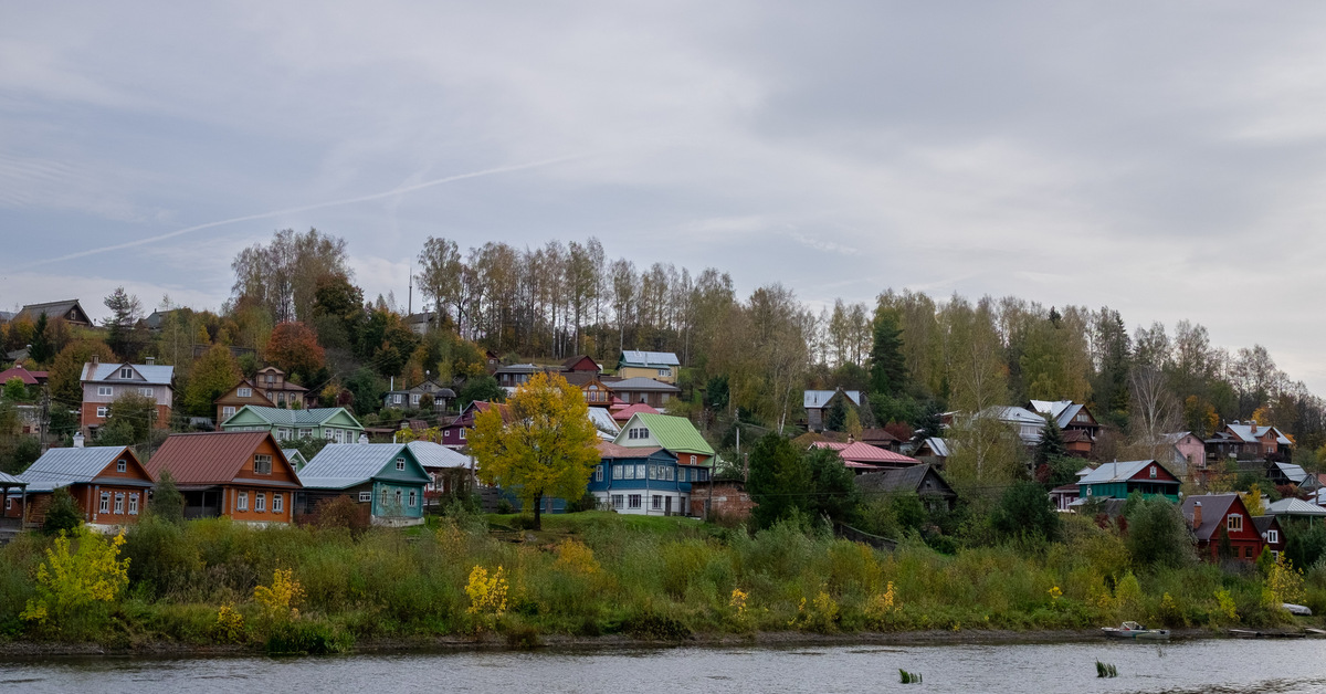 Плес на реке фото Большая вода Пикабу