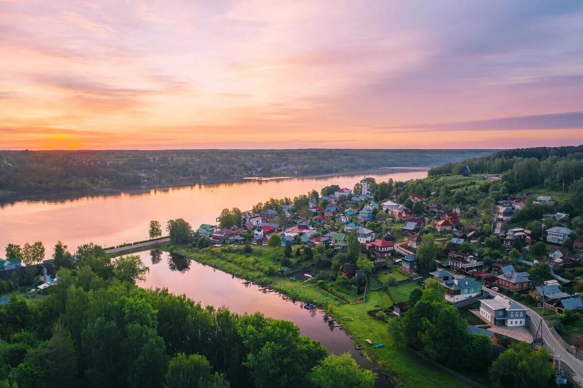 Плес на реке фото С первым днем Весны! Новитревел путешествия Дзен