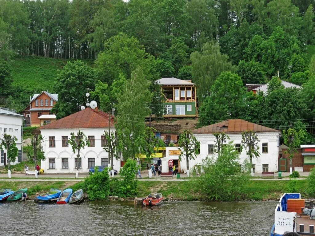 Плес набережная фото Картинки НАБЕРЕЖНАЯ ПЛЕСА