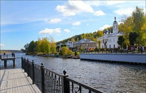 Плес набережная фото Плёс, Россия: отзывы туристов о Плёсе 2024