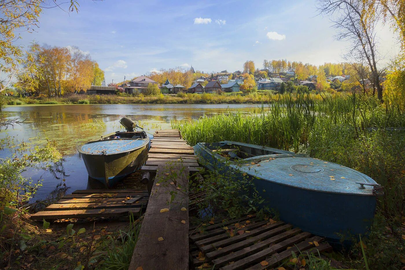 Плес речная ул 3а село караульное фото Осень в Плёсе / гПлёс,Ивановская область,река Шохонка