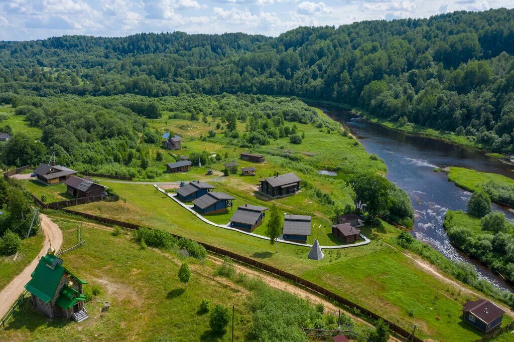 Плес речная ул 3а село караульное фото Речной Плес, tourist camp, Leningrad Region, Lodeynopolskiy rayon, Alyokhovshchi
