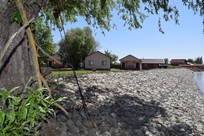 Плес речная ул 3а село караульное фото Больше не работает: ПЛЕСъ, отдых на ферме, Астраханская область, Камызякский рай