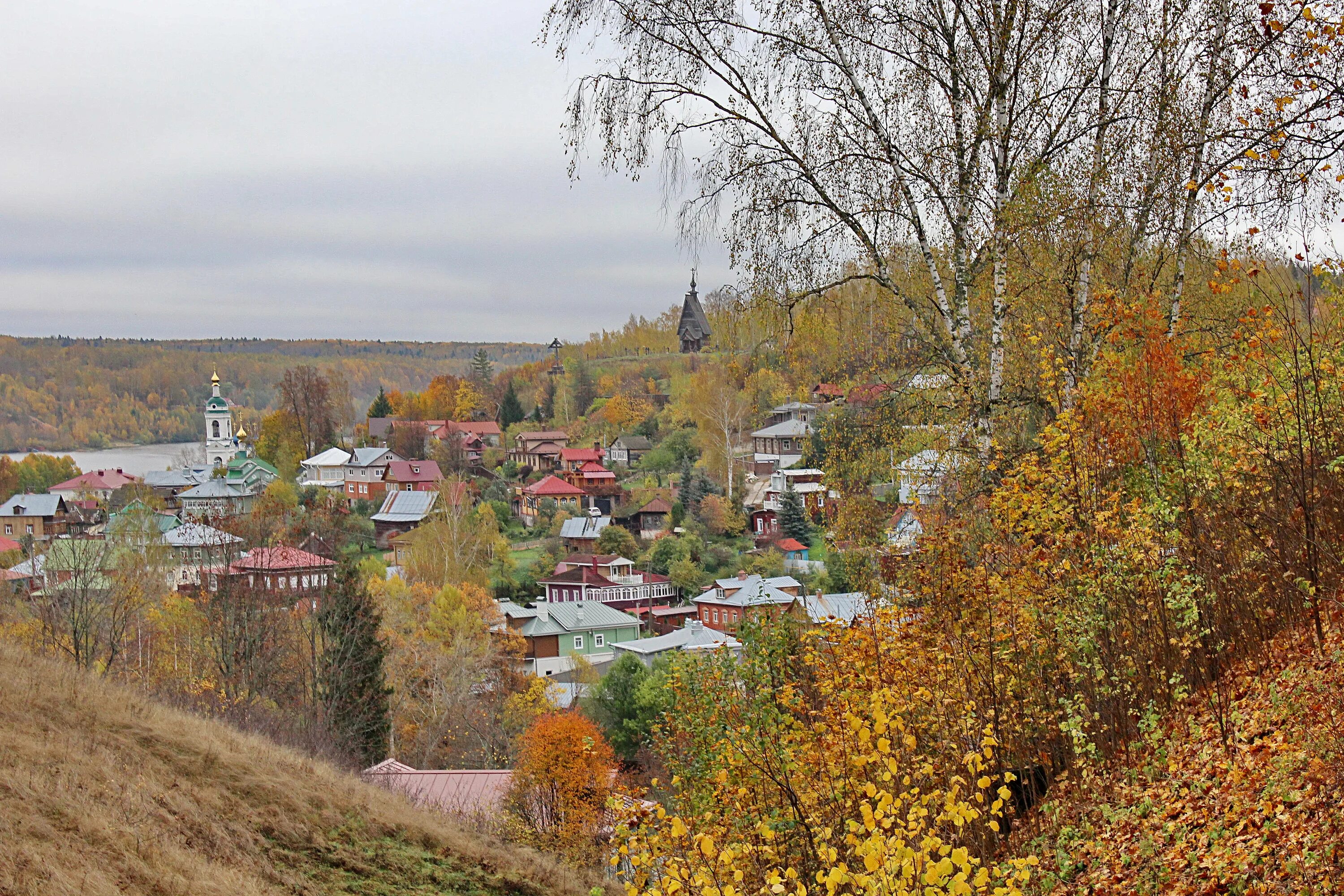 Плес сегодня фото Фото осень в Плесе на фотохостинге Fotoload