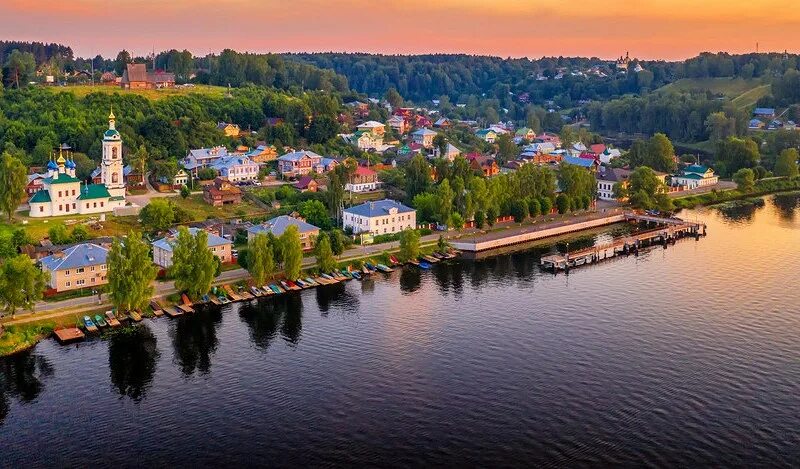 Плес сегодня фото Путеводитель по Плёсу - как добраться, где остановиться и что посмотреть