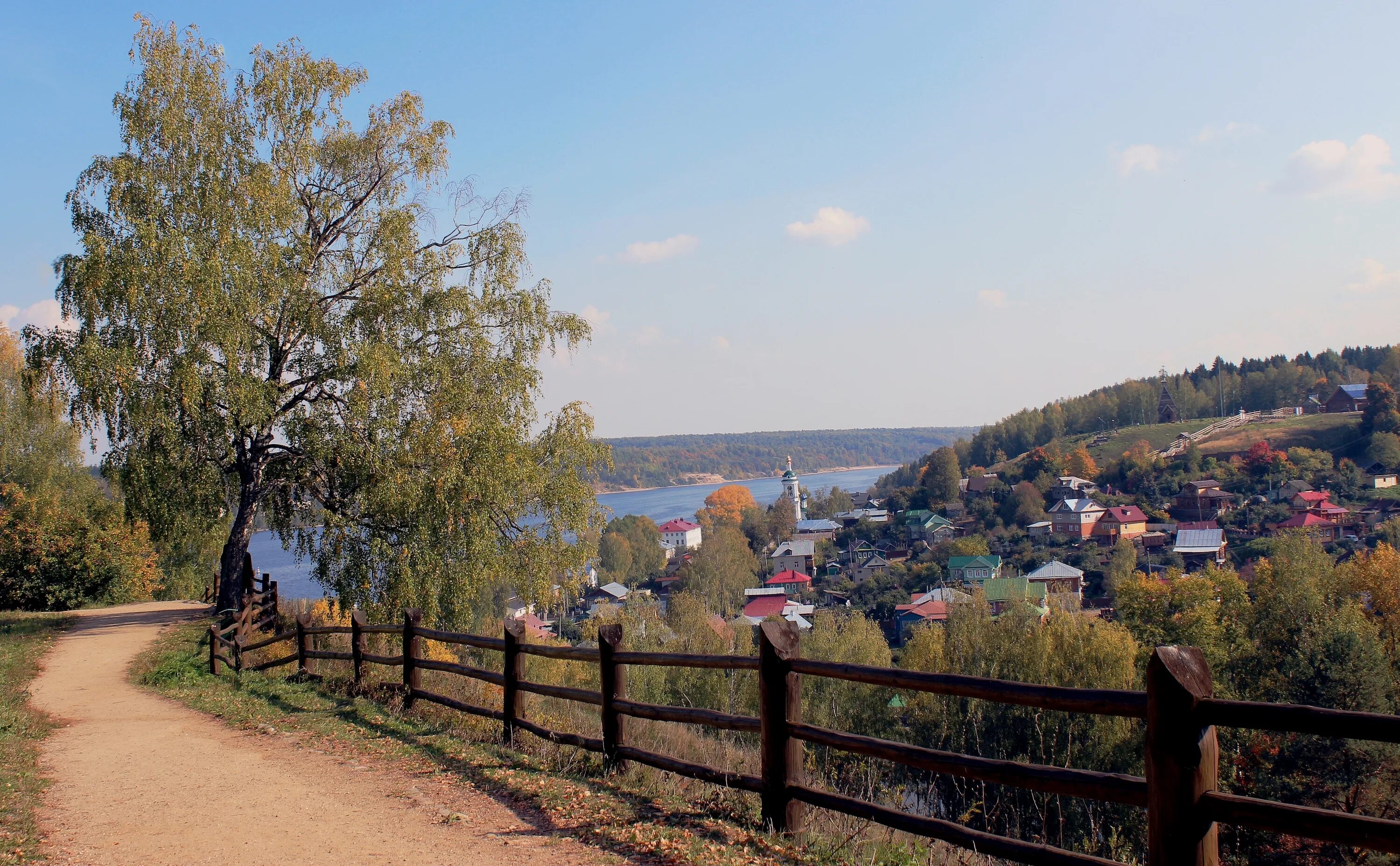 Плес тамбов фото Плёс. Соборная гора. - конкурс "Изгородь" - Фотоконкурс.ру