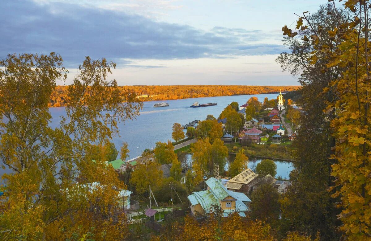 Плес в сентябре фото Вечерний Плес :: Галина Новинская - Социальная сеть ФотоКто