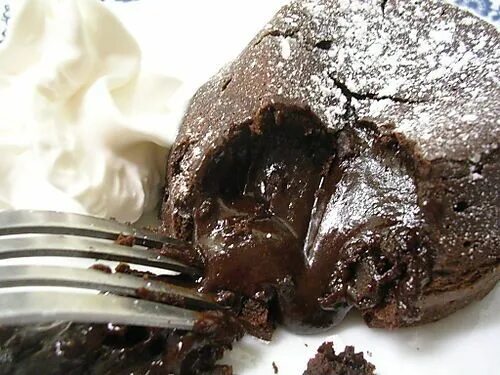 Плесень на шоколаде фото Molten Chocolate Cake Desserts, Food, Molten chocolate cake