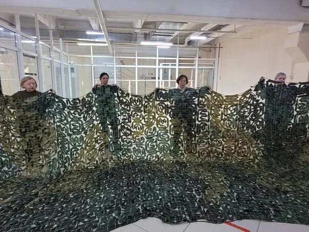 Плести маскировочные сети схемы Своих не бросаем: в Рыбинске открылась мастерская по плетению маскировочных сете