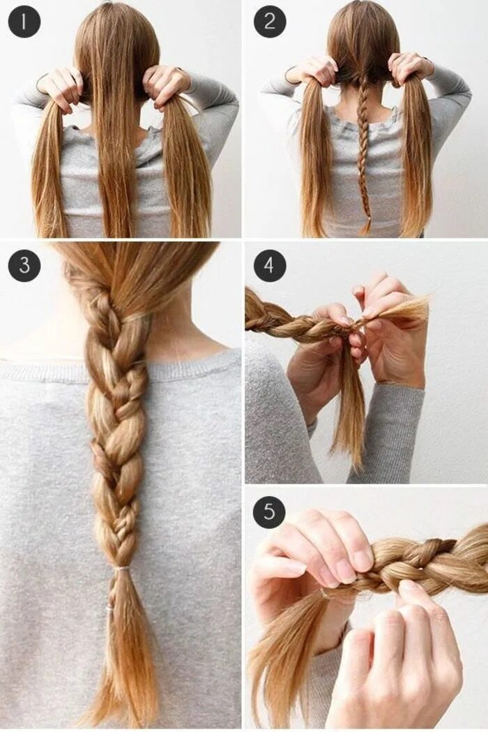 Плести прически легко La coiffure facile express en 100 idées et tutos pour les femmes pressées ท ร ง 