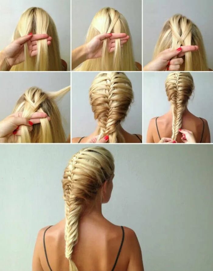 Плести прически легко Tresse épis de blé et autres coiffures sublimes et simples à réaliser Tresse epi
