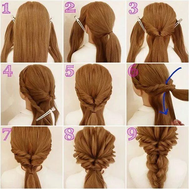 Плетем красивые прически 4kLQXbwZbPI.jpg (604 × 604) Frisuren, Haar ideen, Haare