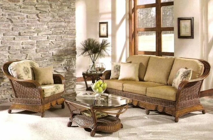 Плетеная мебель интерьер Pin on Sunroom Decor