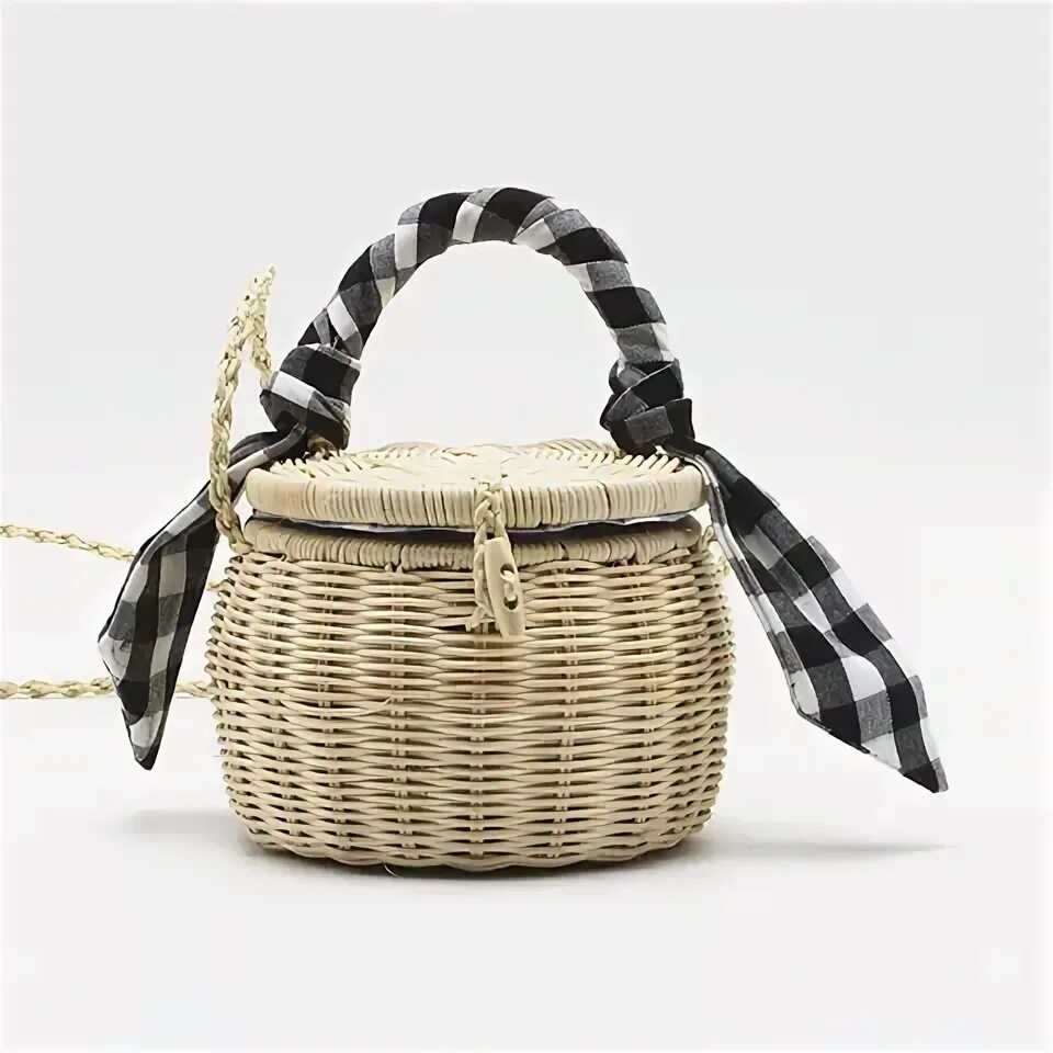 Плетеная сумочка Багаж и сумки: cylinder straw bags - купить по выгодной цене в интернет-магазине