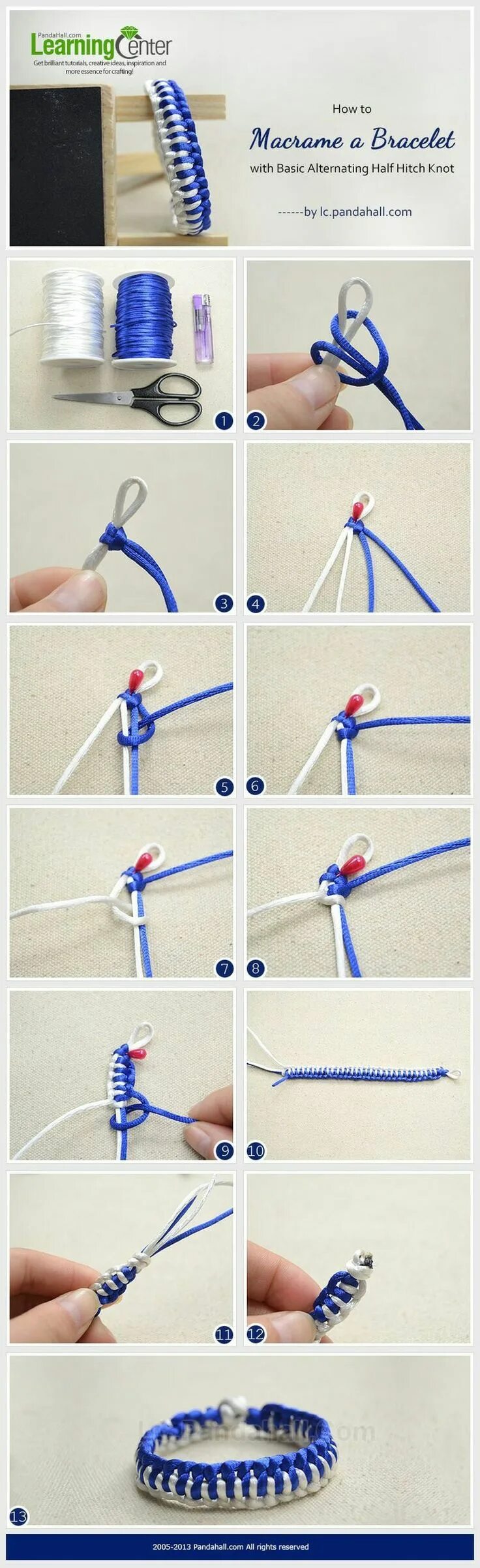 Плетение браслетов для начинающих фото схемы Pin de jod Aziz G en Chinese knit Tutorial de pulsera, Pulseras tejidas, Pulsera