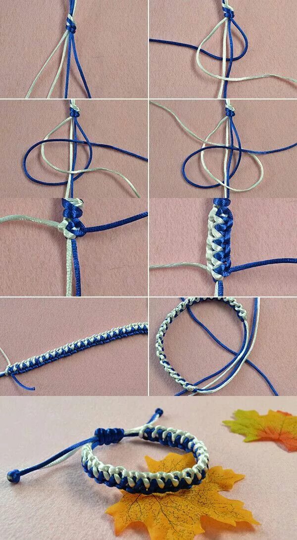 Плетение браслетов для начинающих фото схемы Pin by POESÍE FUMEUR on bracalets DIY Bracelet crafts, Friendship bracelet patte