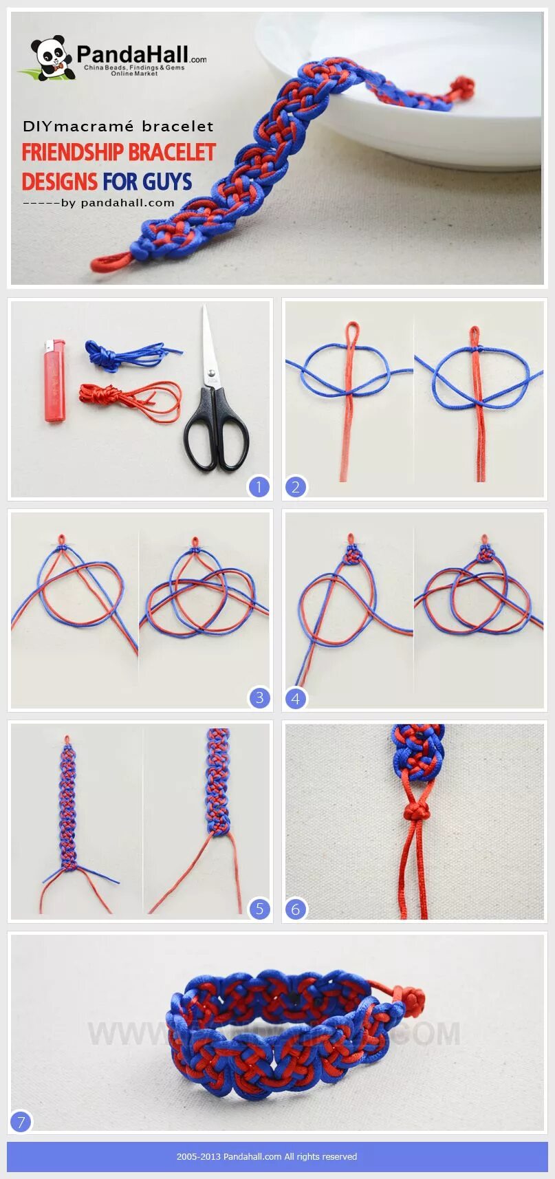 Плетение браслетов для начинающих фото схемы This DIY macramé bracelet tutorial aims to teach you an easy-to-learn way about 