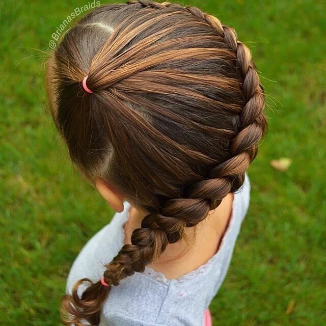 Плетение кос прически для девочки Pin on Hairstyles Kids hairstyles, Braids for long hair, Hair styles