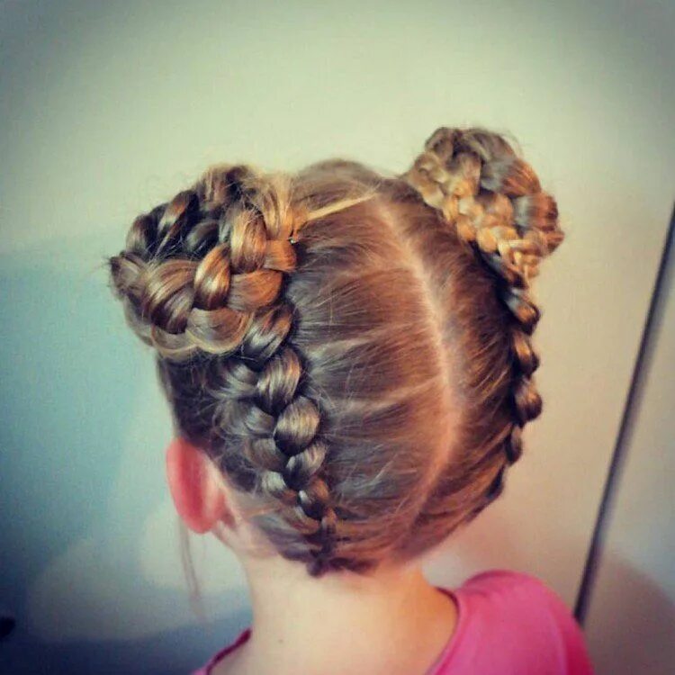 Плетение кос прически для девочки Pin on Coiffure et maquillage