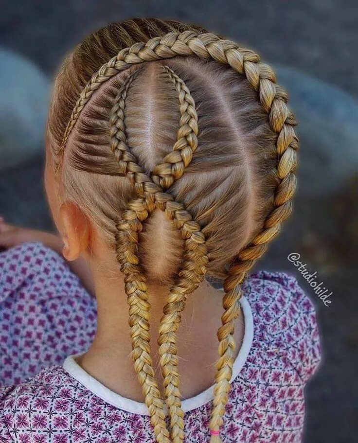Плетение кос прически для девочки Pin on trenzas Braids for long hair, Hair braid videos, Kids hairstyles