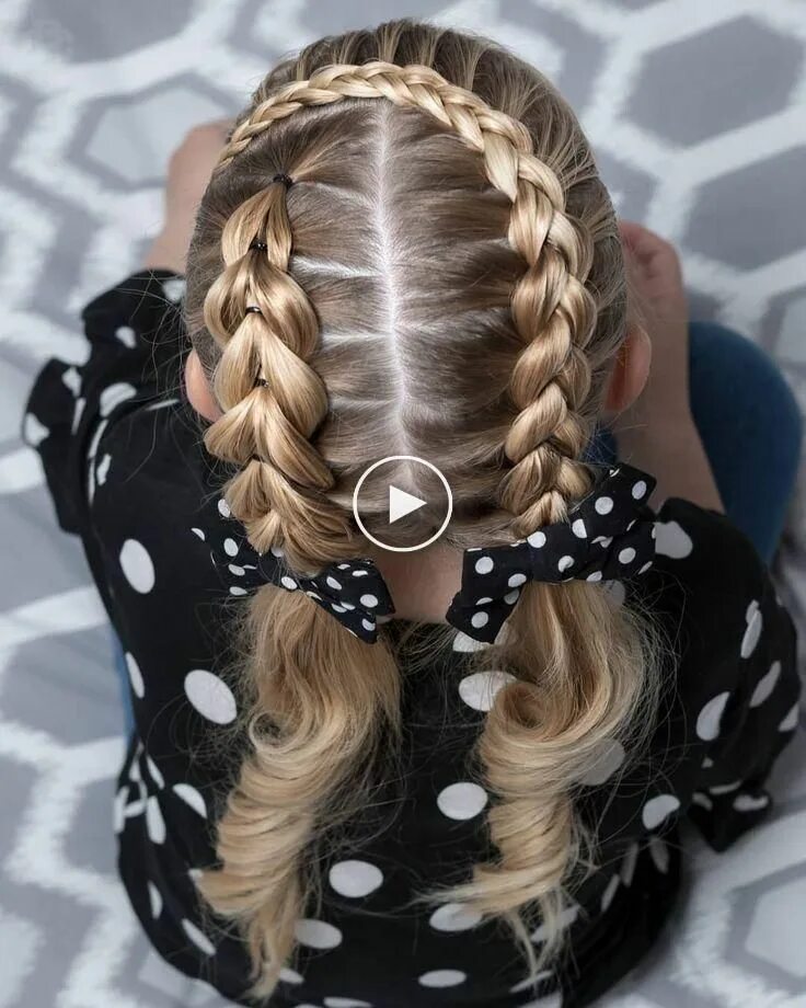 Плетение кос прически для девочки Pin on Homecoming Hairstyle