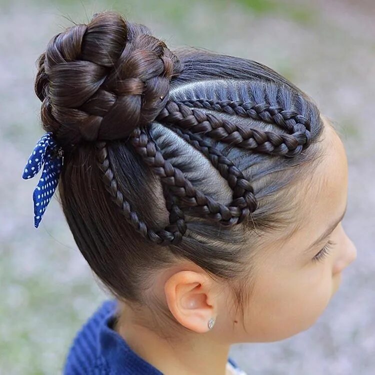 Плетение кос прически для девочки Прически для девочек. OK.RU Kids hairstyles, Braids for long hair, Girls hairsty