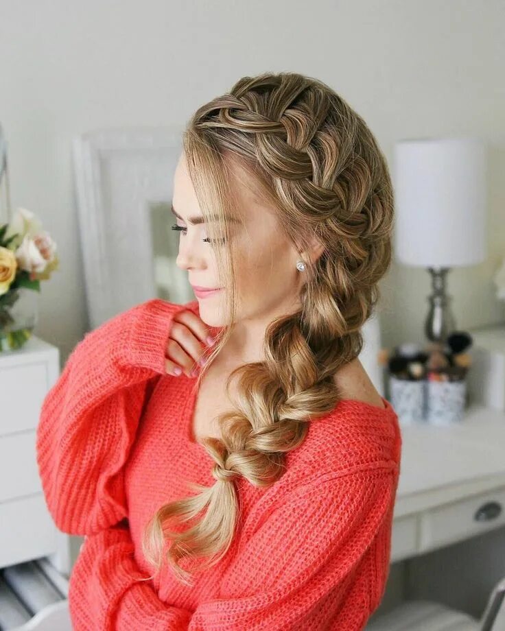 Плетение косы прически на длинные волосы 17.5k Likes, 401 Comments - Missy Cook (@missysueblog) on Instagram: "Side Frenc