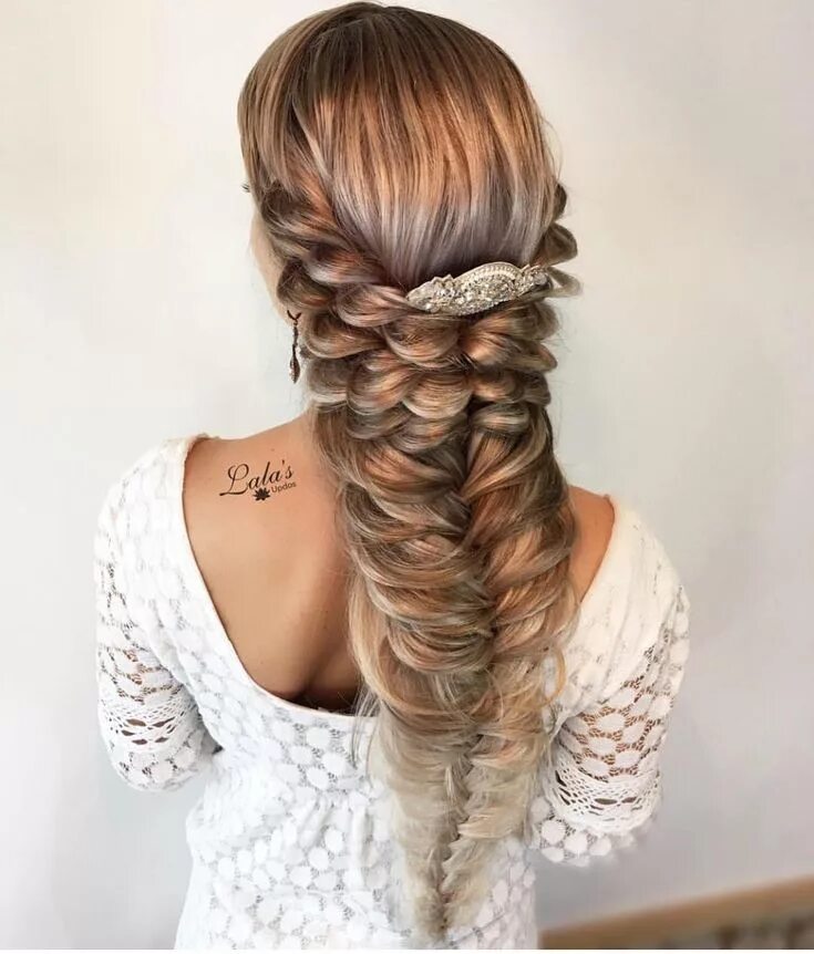 Плетение косы прически на длинные волосы Summer vibes ...-* Hair styles, Cute braided hairstyles, Homecoming hairstyles