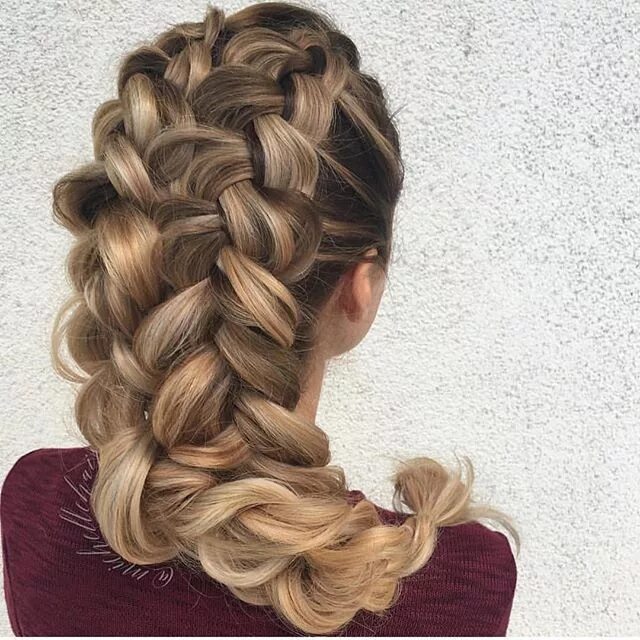 Плетение косы прически на длинные волосы Gorgeous braids! Following @kinghaircom to witness the latest hair style constan