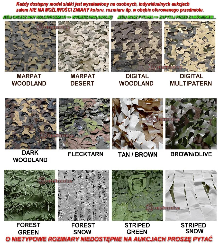 Плетение маскировочной сети схема и описание Купить МАСКИРОВОЧНАЯ СЕТКА Marpat Desert 3D ВОЕННАЯ 3,6х6м: отзывы, фото и харак
