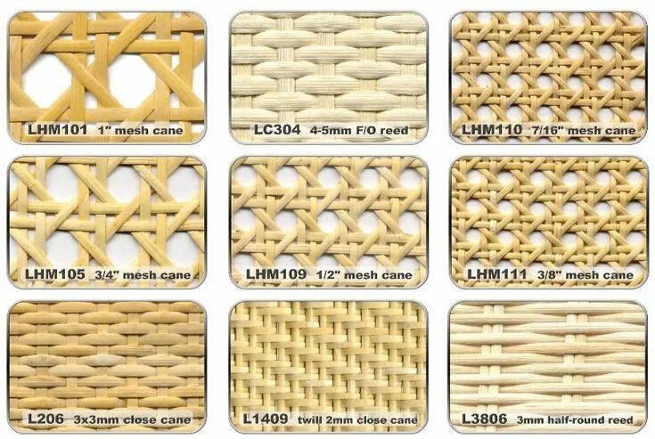 Плетение ротангом своими руками схемы Lee Luen Yick Rattan Factory Ltd. -- Cane webbing & mat Wicker, Wicker furniture