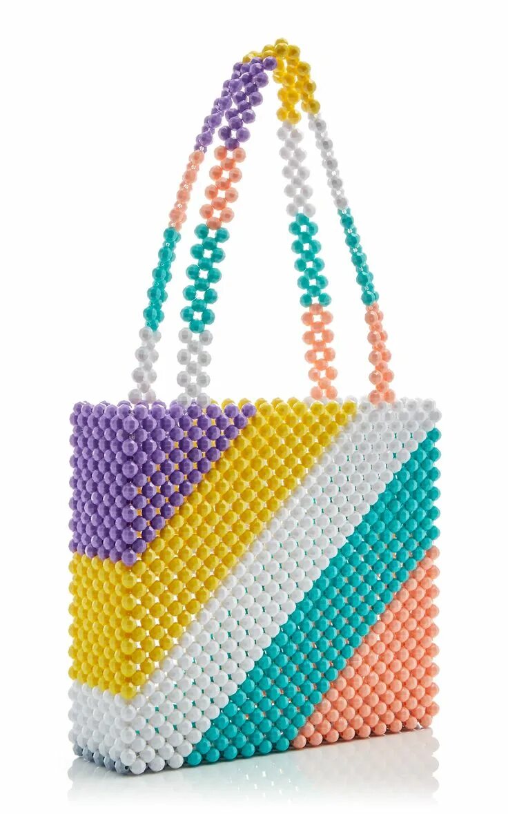 Плетение сумочек из бисера Granita Bag by SUSAN ALEXANDRA for Preorder on Moda Operandi Beaded bags, Embell