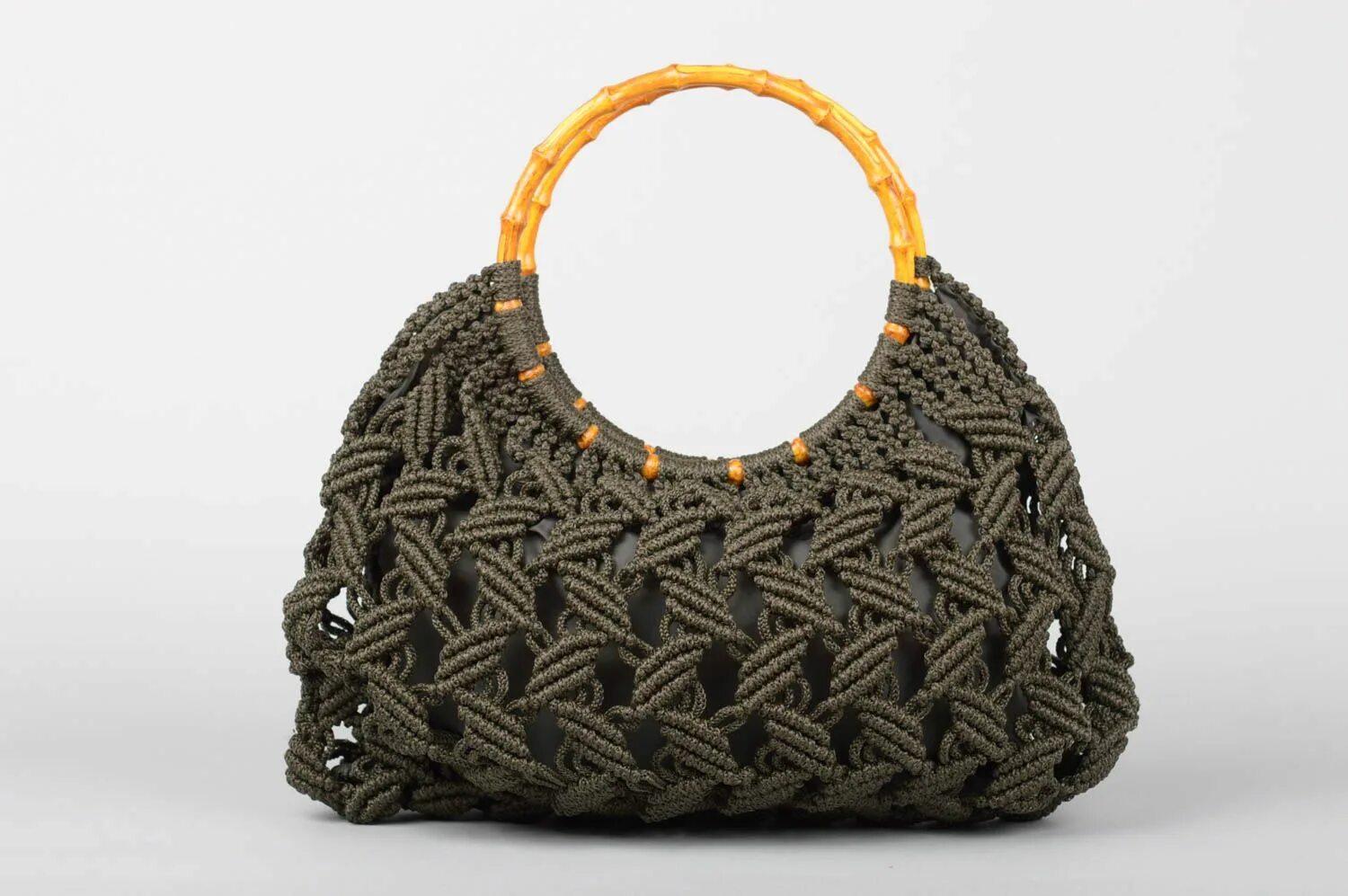 Плетение сумок в стиле макраме BUY Ladies purse handmade bag designer accessories macrame bag women purse 69795